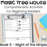 Magic Tree House Night of The Ninjas Differentiated Readin