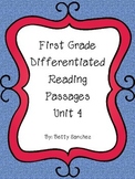 Differentiated Reading Passages for First Grade Unit 4