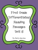 Differentiated Reading Passages for First Grade Unit 5