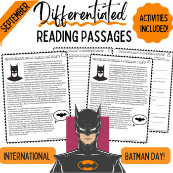 Preview of Differentiated Reading Passage | Context Clues and Comprehension Practice