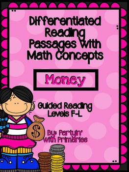 Preview of Differentiated Reading Passages with Math Concepts: Money