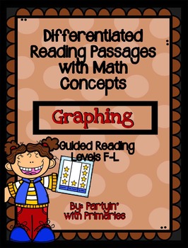 Preview of Differentiated Reading Passages with Math Concepts: Graphing