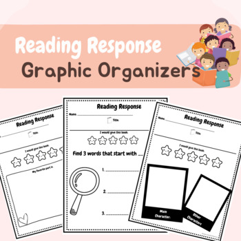 Preview of Differentiated Reading Response Story Elements Sheets for Centers or Whole Group