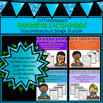 Preview of Differentiated Reading Strategies Mega Bundle