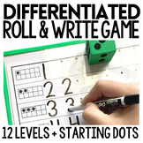 Differentiated Roll and Write Number Formation Games