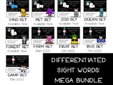 Differentiated Sight Words: Mega Bundle