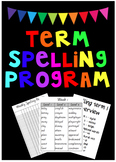 Differentiated Spelling Program- 10 weeks Year 3 & 4