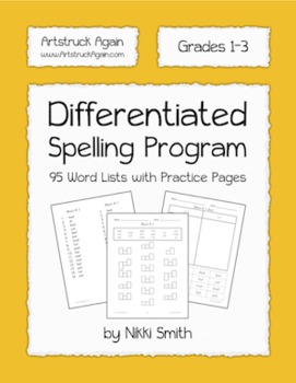 Preview of Differentiated Spelling Program (Grades1-3)