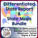 Differentiated State Report and State Maps Bundle