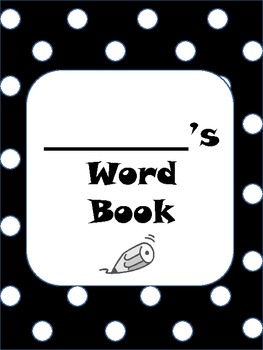 Preview of Differentiated Student Word Book