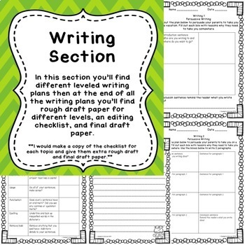 differentiated summer packet third grade over 100 printables tpt