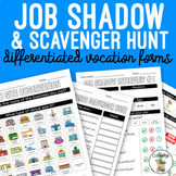 Vocation Forms - Job Shadow, Observation, Scavenger Hunt