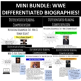 Differentiated Wrestling Biographies for Middle School SpE