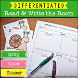 Differentiated Word Work - Read and Write the Room - SPRIN