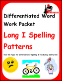 Differentiated Word Work & Vocabulary Packet - Long I