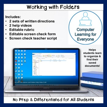 Preview of Differentiated Working with Folders, File Names, and File Extensions Bundle