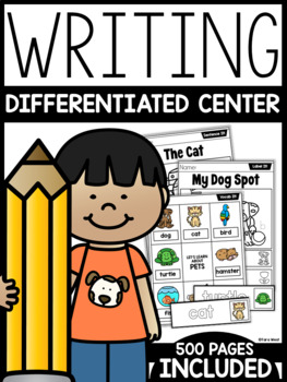 Preview of Differentiated Writing Center
