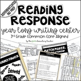 Differentiated Year Long Reading Response Writing Center