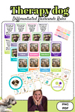 Differentiated flashcards | Therapy dog rules | school dog