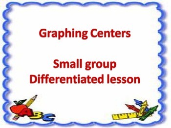 Preview of Differentiated graphing activity