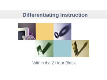 Preview of Differentiating Instruction for guided reading PPT