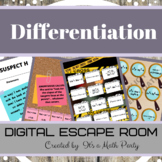 Differentiation - Digital Escape Room