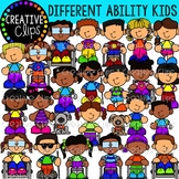 Differently Abled Kids {Creative Clips Clipart}