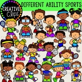 Differently Abled Kids: Sports {Creative Clips Clipart}