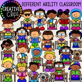 Differently Abled Kids at School {Creative Clips Clipart}