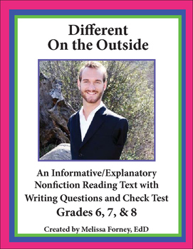 Preview of Nonfiction Reading and Questions Grades 6 - 8