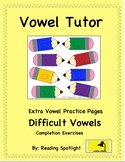 Irregular Vowels In Context: Sentence Completion  Level 3