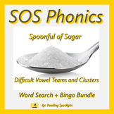 SOS Phonics: Difficult Clusters Bundle