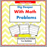 Dig Deeper with Math Problems  Number Systems Grade 6