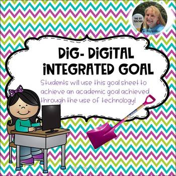 Preview of Dig Goal Activity