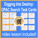 Dig Into Destiny: Middle School Library Skills OPAC Video 