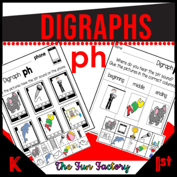 Preview of PH Digraph Activities - Games for Digraph PH - Worksheets PH Digraphs