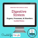 Digestive System Digital Resource: On GOOGLE DOCS or to PRINT!
