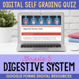 Digestive System - Digital Self Grading Quiz | Ontario Gra