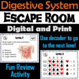 Human Body Systems Activity: Digestive (Anatomy Escape Roo