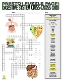 Digestive System (Human Body Puzzle Pages - wordsearch / c