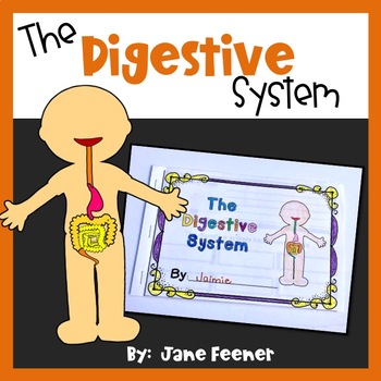 Preview of Digestive System Note taker/Booklet