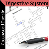 Digestive System PDF Crossword Puzzle