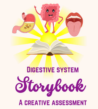 Preview of Digestive System Storybook Creative Assessment