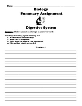 short essay on digestive system