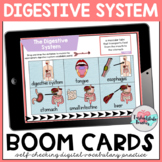 Digestive System Vocabulary Activities Boom Cards