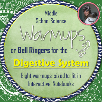 Preview of Digestive System Warmups or Bell Ringers