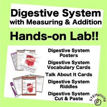 Preview of Digestive System of the Human Body with Collaborative Hands-On Measuring Lab