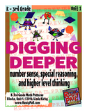 Digging Deeper Math: Pattern Blocks Math - Unit 1 (K-3rd Grades)