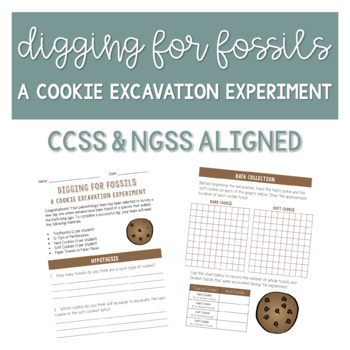 Preview of Digging For Fossils - A Cookie Excavation Experiment