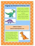 Distance Learning Digging Up Dinosaurs Literacy Unit